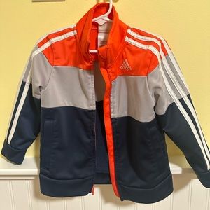 EUC Adidas kids zip up